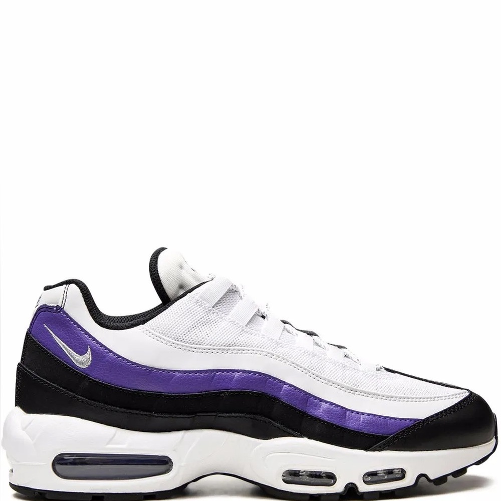 Nike Air Max 95 "Persian Violet" sneakers Black, White, and Purple 9.5